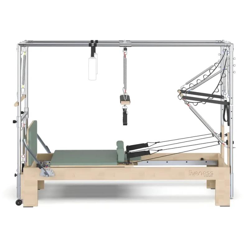 Toorx Oak wood Cadillac Reformer PTX 6000 - Green Tea 4 Toorx hoofdfoto