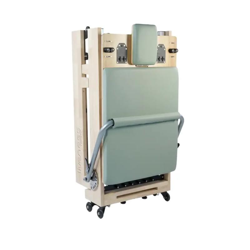 Toorx Oak wood foldable Reformer PTX 3000 - Green Tea 4 Toorx hoofdfoto