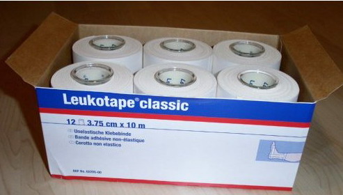 bsnmedical - Rigide tape: Leukotape, 3,75cmx10m, p--12rollen
