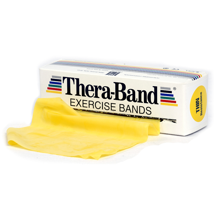 thera-band - Thera-band Fin Jaune 5,50m op rol