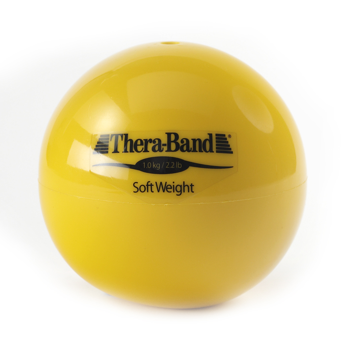 thera-band - Soft Weights Ballon jaune 1kg