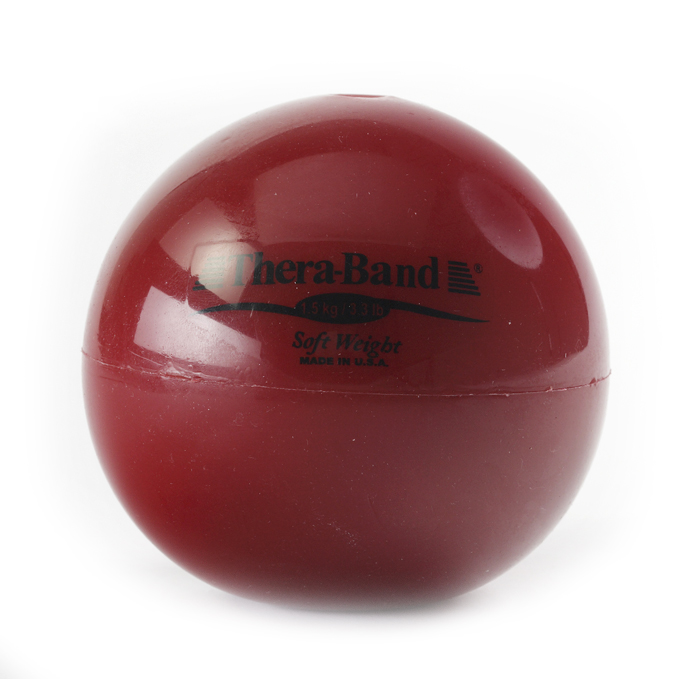 thera-band - Soft Weights Ballon rouge 1,5kg