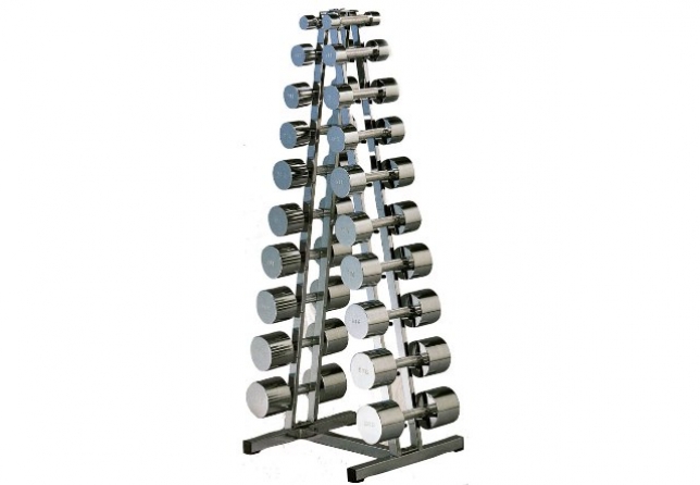 halterstand incl. 10 paar halters (1-10kg) 