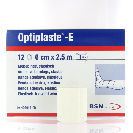 bsnmedical - Elastische tape: Optiplast E, 6cm, p--12 rollen