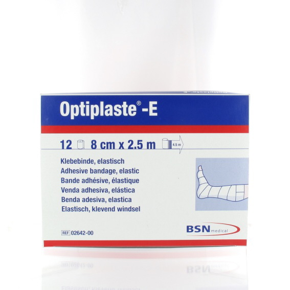 bsnmedical - Elastische tape: Optiplast E, 8cm, p--12 rollen