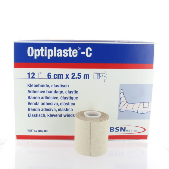 bsnmedical - Elastische tape: Optiplast C, 6cm, p--12 rollen