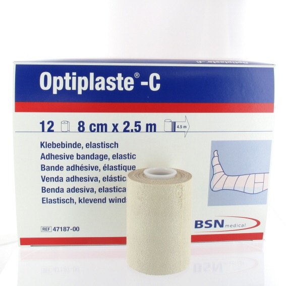 bsnmedical - Elastische tape: Optiplast C, 8cm, p--12 rollen