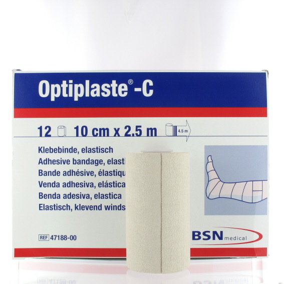 bsnmedical - Elastische tape: Optiplast C, 10cm, p--12 rollen