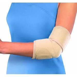 Mueller - Mueller Elbow support neopreen - one size - beige