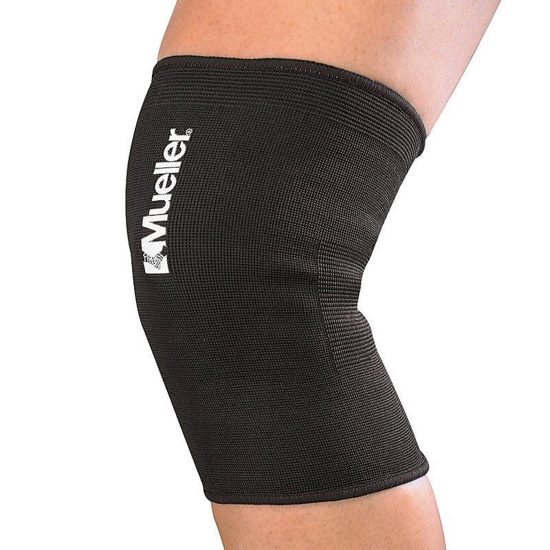 Mueller - Mueller Knee Support Elastic - zwart - Medium