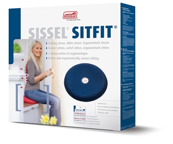 Sissel - Sitfit - Balanskussen - diam. 33cm - zwart