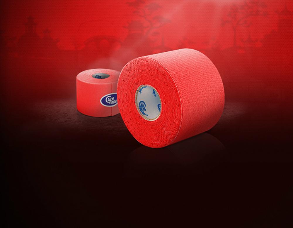 Cure tape - CureTape - rood - 5 cm x 5m - per 6