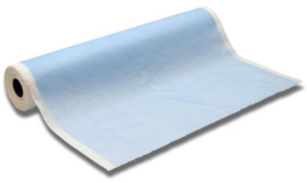 Papier drap impermeable bleu, p--6  