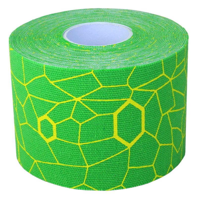 cramer - Kinesiology cramer tape 5cm x 5m retail P--24 groen--geel