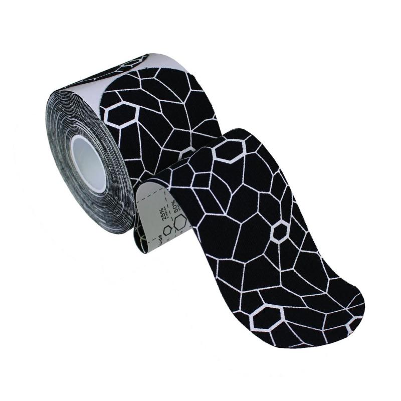 Cramer - Kinesiology cramer tape 5cm x 25,40cm Precut strips (20)  noir--bla