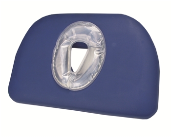 coussin pour le visage en gel avec un trou pour le nez