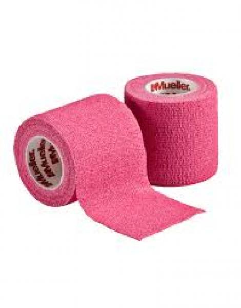 mueller - Cohesief verband: Tapewrap Premium, roze, 5cm, p--24