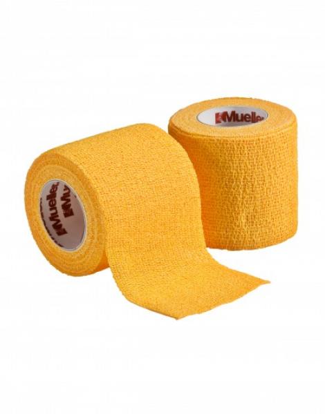 mueller - Cohesief verband: Tapewrap Premium, geel, 5cm, p--24