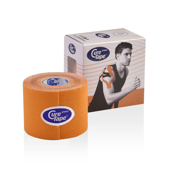 Cure tape - Cure Tape sports orange   5cm x 5m - p--1