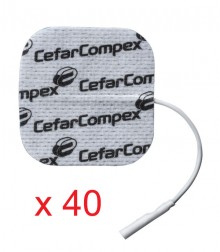 Cefar / Compex - Kleefelectroden Compex, normaal, 5x5cm, per doos (40stuks)