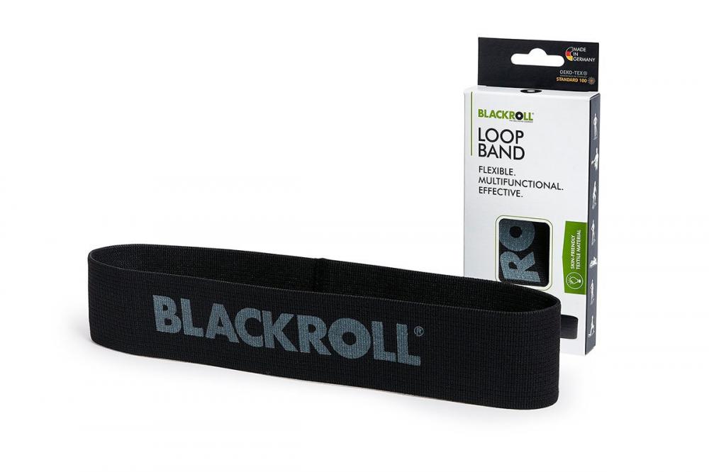 Blackroll - blackroll loop band 32cm – black – extra strong  