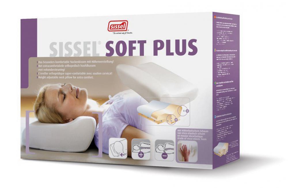 Sissel - Sissel - Orthopedic pillow soft plus + overtrek