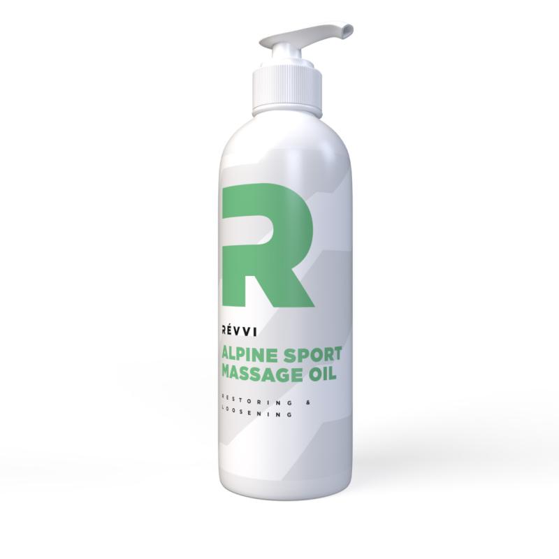 Revvi  ALPINE sportmassage oil  250ml -- dispenser 