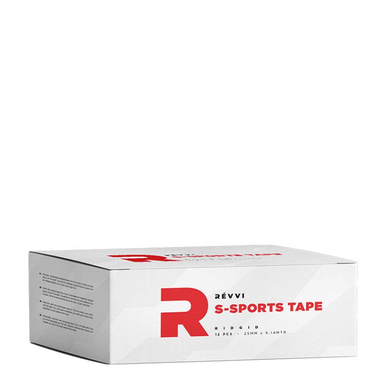 Révvi - Revvi Kinesiology S-SPORTS fixation tape – multibox – 25mm x 9,14m – 12 rolls--box 