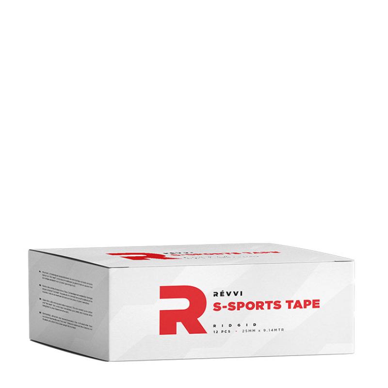 Révvi - Revvi  Kinesiology S-SPORTS fixation tape – multibox – 25mm x 9,14m – 12 rolls--box 