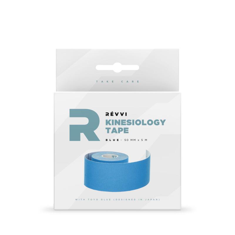 Révvi - Revvi Kinesiology tape – blue – 50mm x 5m – 1 roll--box        