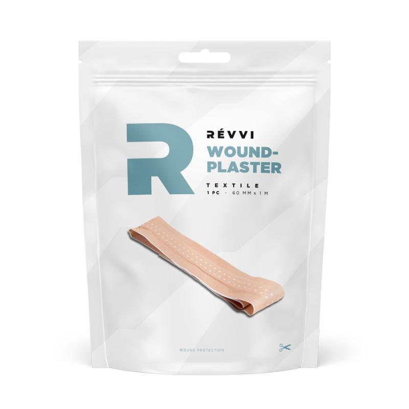 Révvi - Revvi Textile WOUND PLASTER – 6cm x 1m – 1 roll--closable bag  