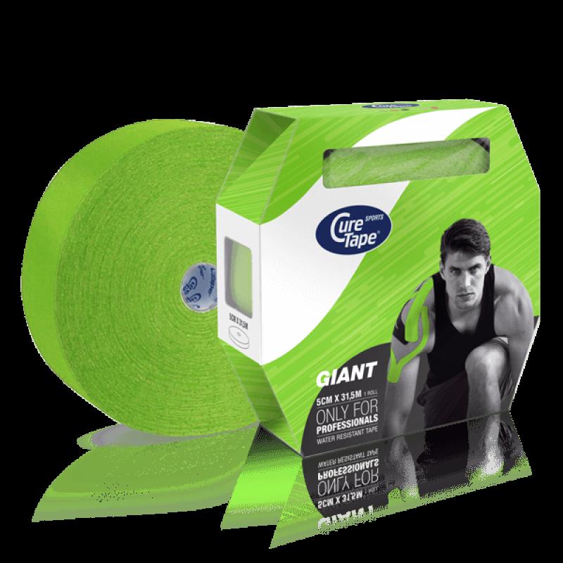 curetape - Cure tape sports lime – 5cm x 31,5m