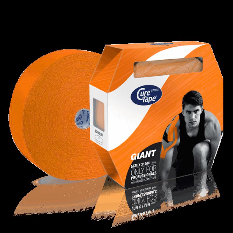 Cure tape - Cure tape sports orange – 5cm x 31,5m – p--1 