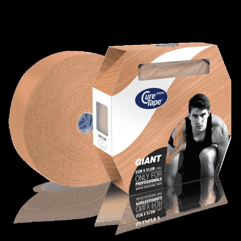 curetape - Cure tape sports beige – 5cm x 31,5 m