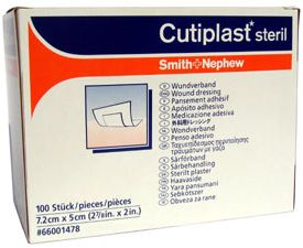 BSN medical - Cutiplast Steriel 10x8cm P--50