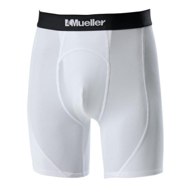 Mueller - Mueller Compression short - Xsmall  - white